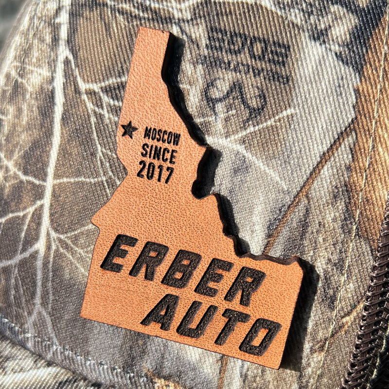 Edge Camo / Idaho leather patch